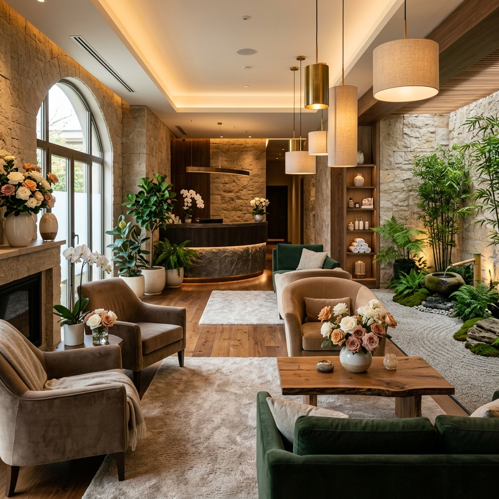 Interior De Las Flores Spa